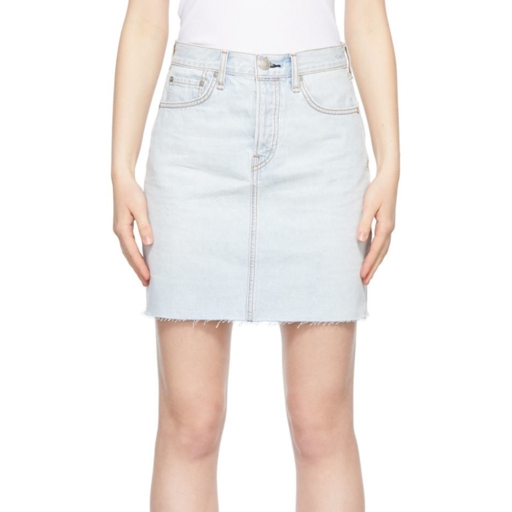 rag & bone Denim Skirt